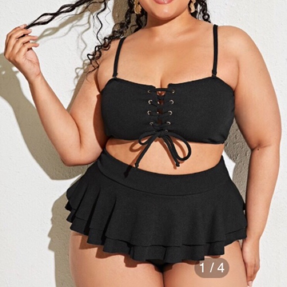 Two piece bathing suit